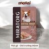 Pate cho chó xốt thịt Miratorg gói 85g