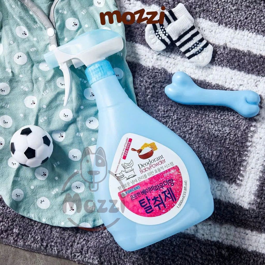 Xịt khử mùi khu vực Forcans Hàn quốc Chai 1L cho chó mèo