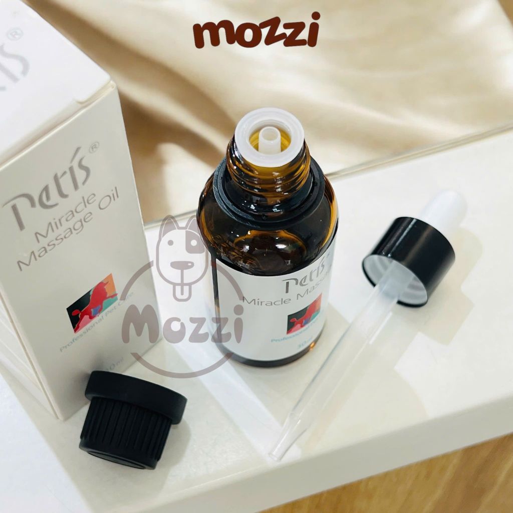 Nước hoa tinh dầu dưỡng lông PETIS cho chó mèo