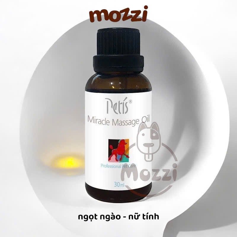 Nước hoa tinh dầu dưỡng lông PETIS cho chó mèo