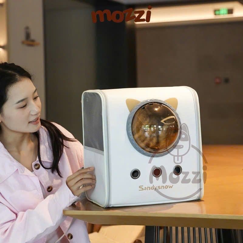 Balo Túi đựng chó mèo Sandysnow Phi hành gia kính vàng