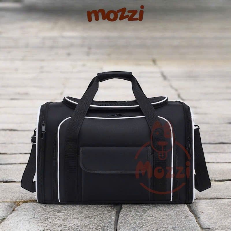 Balo Túi đựng chó mèo viền màu có khoang mở