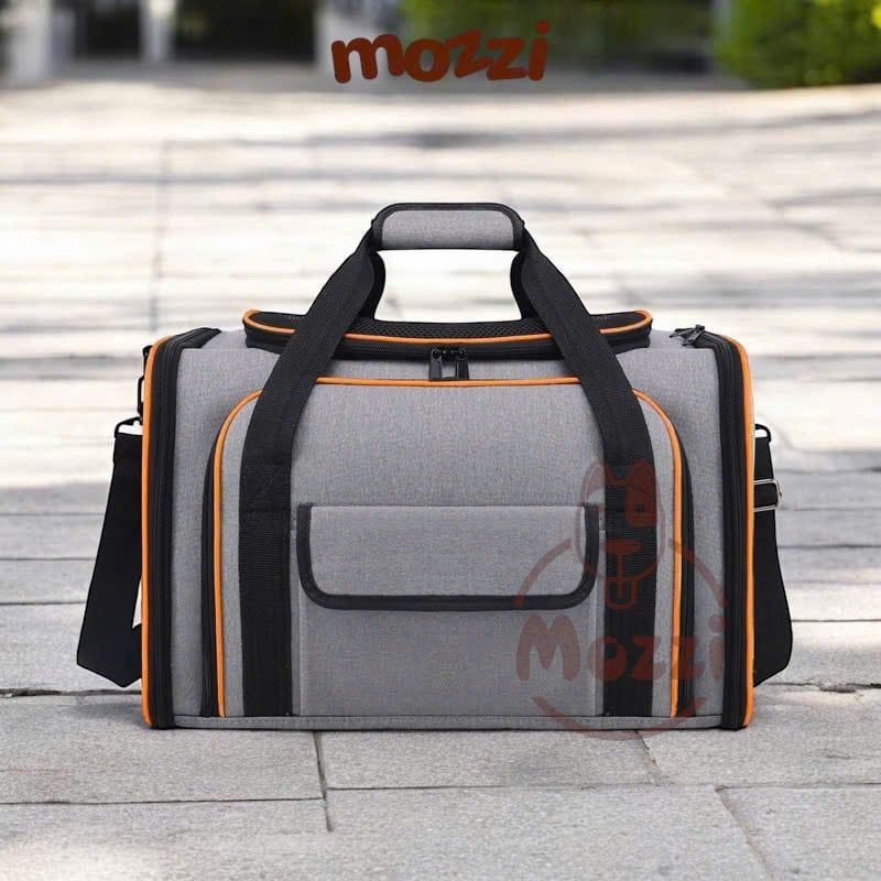 Balo Túi đựng chó mèo viền màu có khoang mở