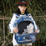  Balo Túi đựng chó mèo Moorpet họa tiết rằn ri - Ba lô 