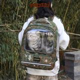  Balo Túi đựng chó mèo Moorpet họa tiết rằn ri - Ba lô 