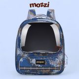  Balo Túi đựng chó mèo Moorpet họa tiết rằn ri - Ba lô 