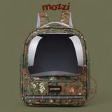  Balo Túi đựng chó mèo Moorpet họa tiết rằn ri - Ba lô 