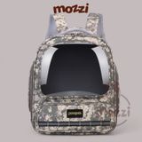  Balo Túi đựng chó mèo Moorpet họa tiết rằn ri - Ba lô 