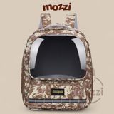  Balo Túi đựng chó mèo Moorpet họa tiết rằn ri - Ba lô 