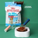  Thìa muổng trong suốt xúc thức ăn hạt gắn kẹp miệng túi 