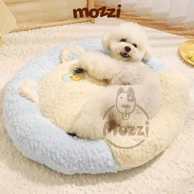 Nệm thảm cho chó mèo hình gấu bông mềm