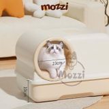  Khay cát vệ sinh cho mèo dạng nhà khép kín siêu lớn 