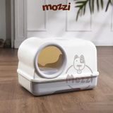  Khay cát vệ sinh cho mèo dạng nhà khép kín siêu lớn 