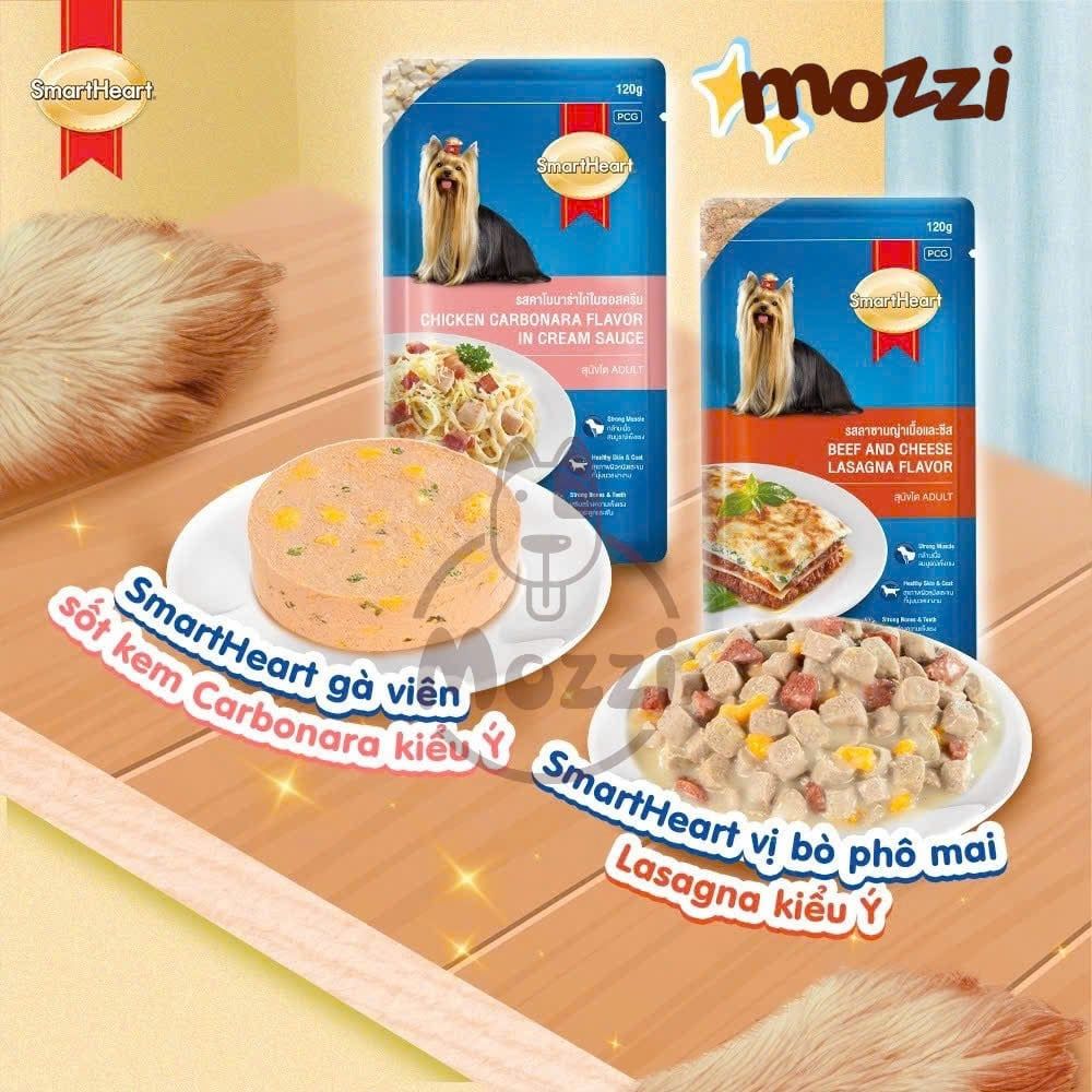 Pate SmartHeart gói cho chó