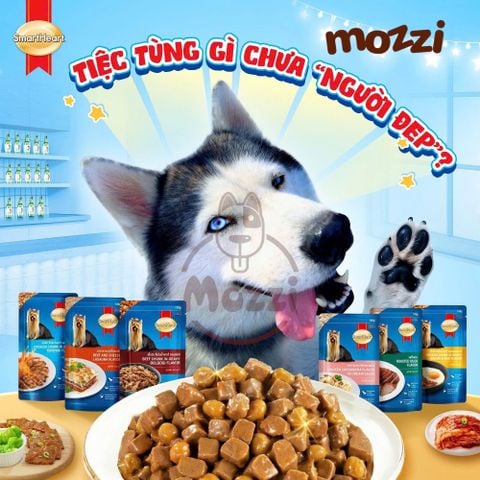  Pate SmartHeart gói cho chó 