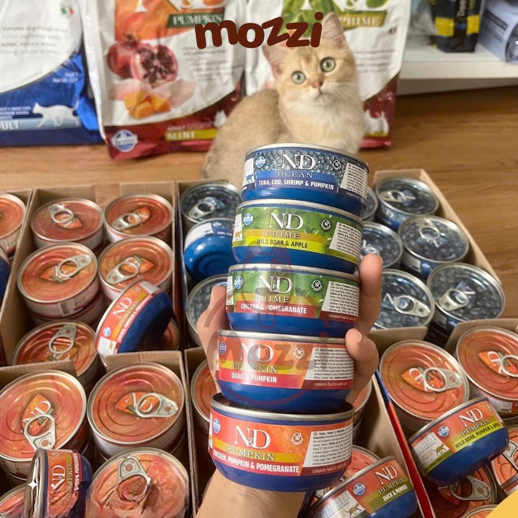 Pate cho mèo N&D nhiều vị thơm ngon