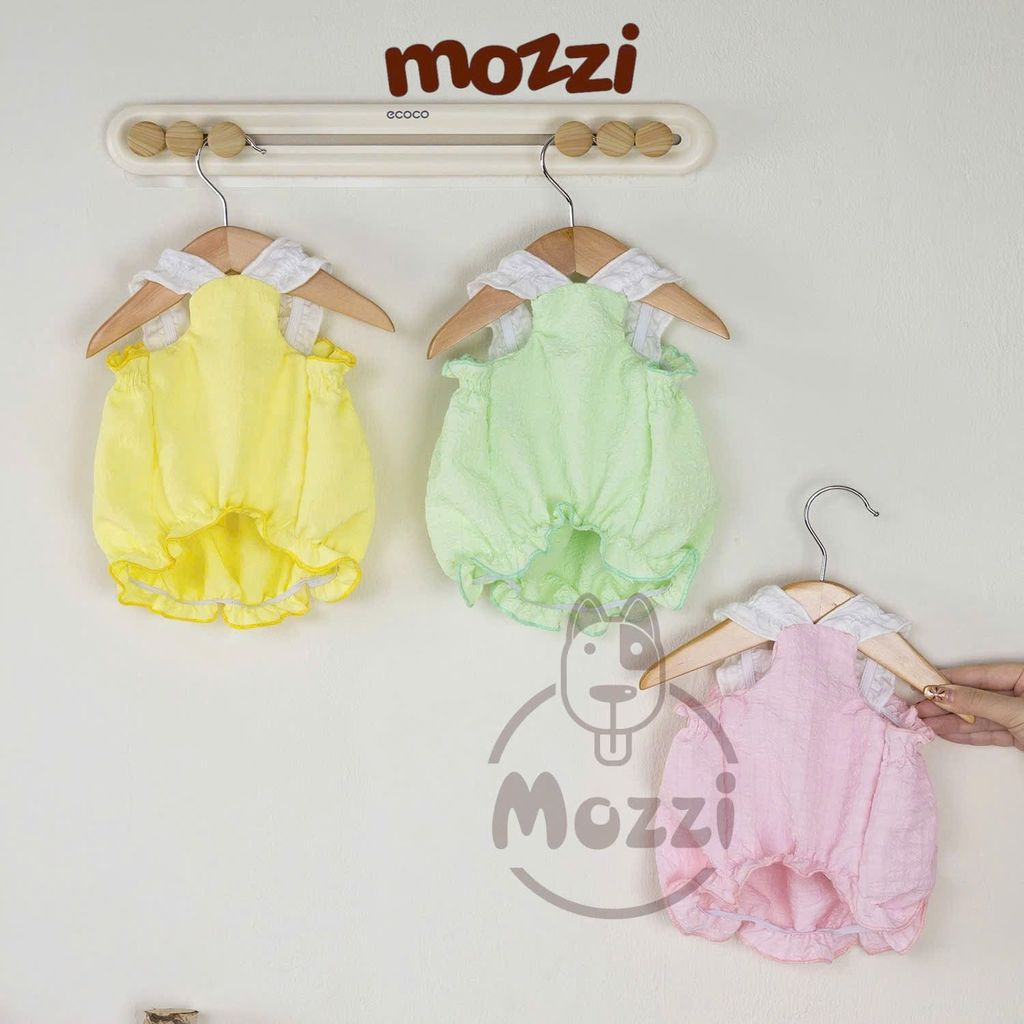 Áo hai dây dáng bí phồng chun ngực