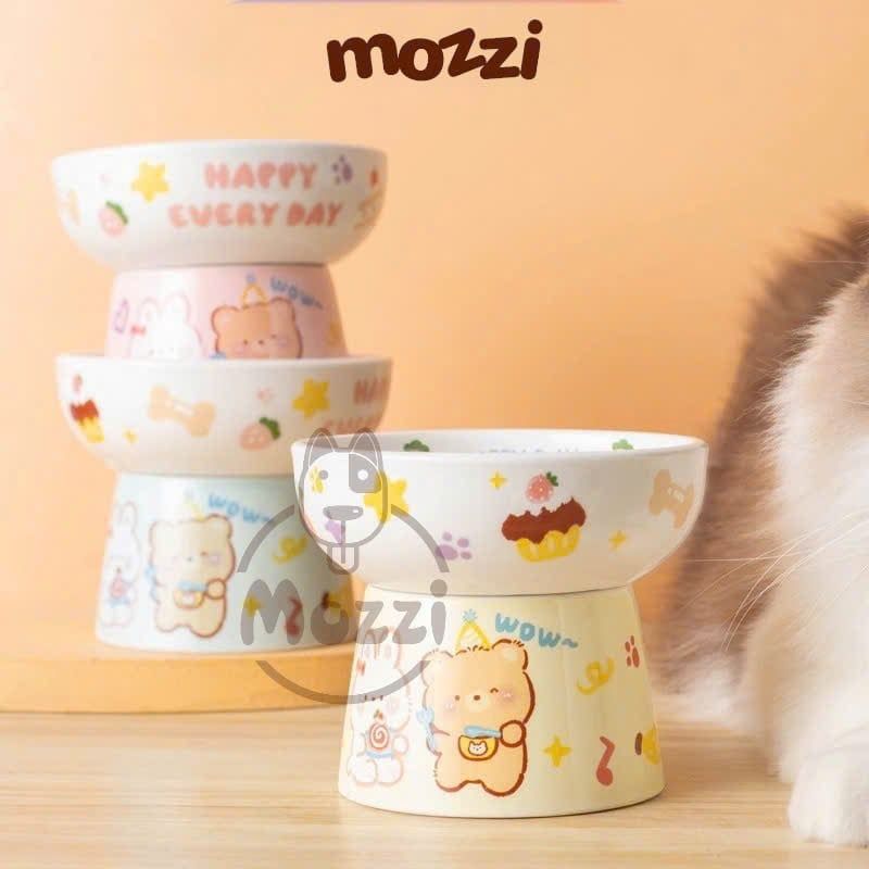 Chén sứ chống gù họa tiết dễ thương