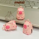  Lục lạc chuông hình thú gắn vòng cổ móc khóa 