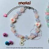  Vòng cổ Hạt đá gắn Charm hình Ngẫu nhiên cho chó mèo 