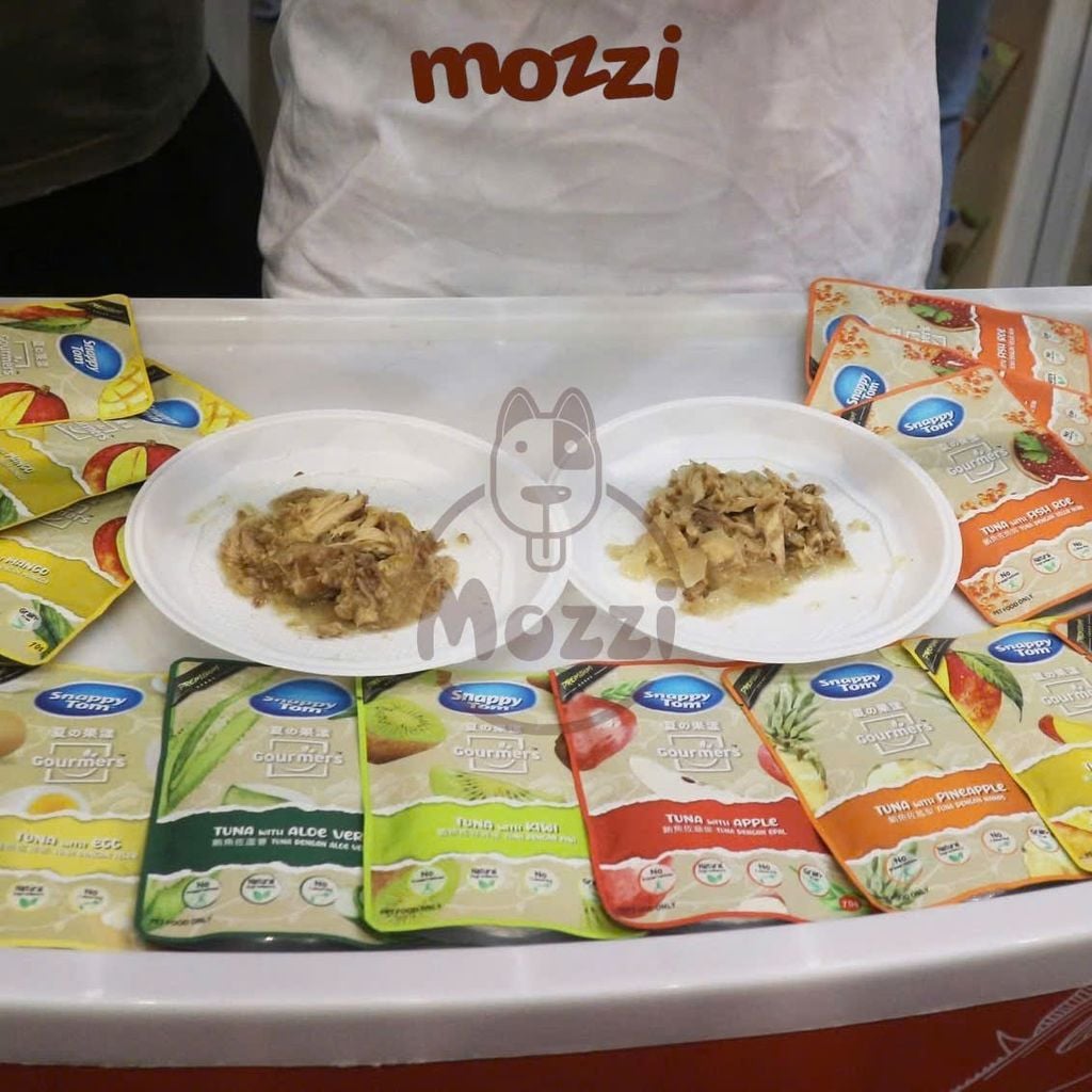 Pate cho mèo Snappy Tom trái cây Gói 70gr