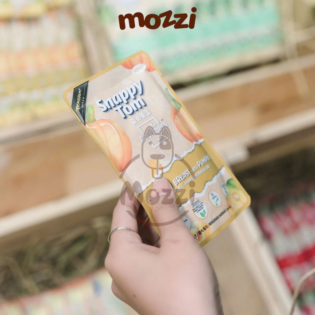 Pate cho mèo Snappy Tom trái cây Gói 70gr