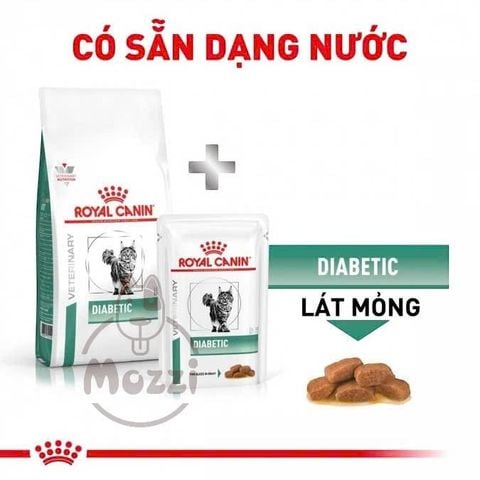  [1.5kg] Thức ăn hạt Royal Canin Diabetic cho mèo bị tiểu đường 