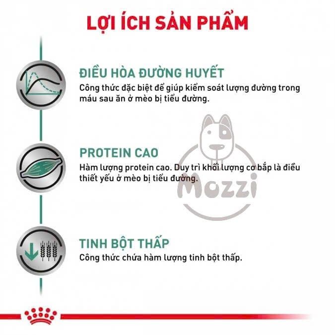 [1.5kg] Thức ăn hạt Royal Canin Diabetic cho mèo bị tiểu đường