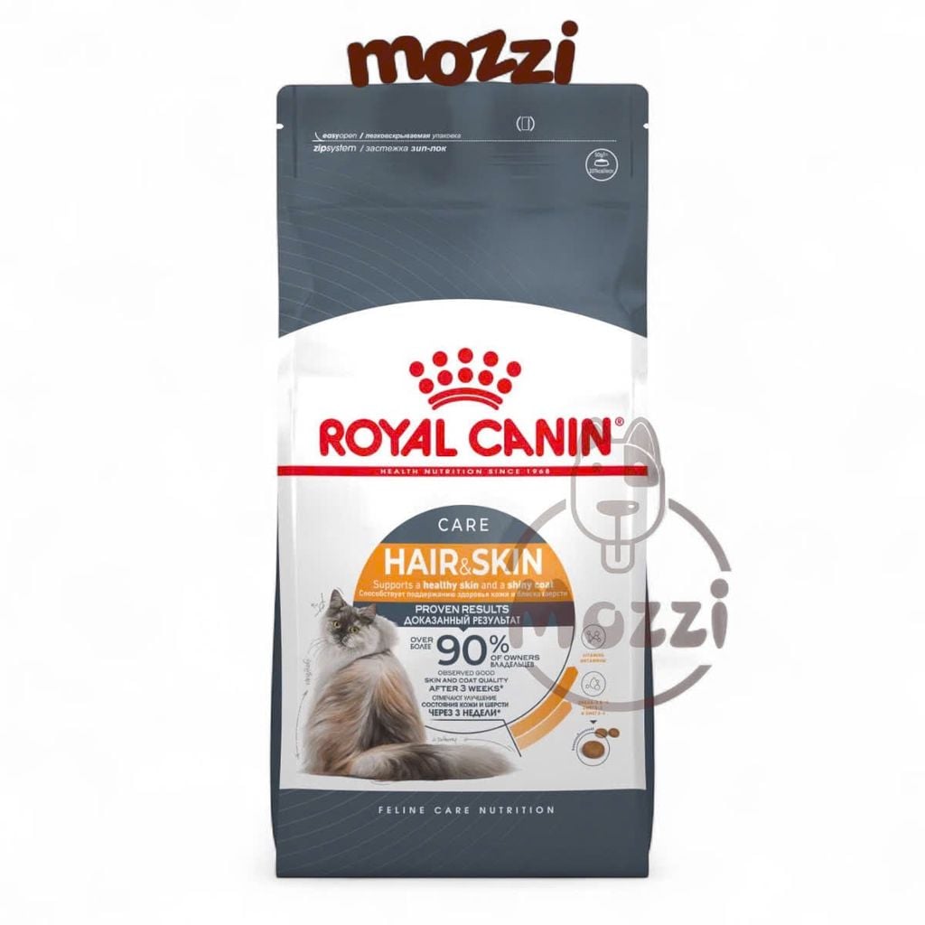 Thức ăn hạt Royal Canin Hair&Skin Care chăm sóc da lông cho mèo Hair Skin [400g - 2kg - 10kg]