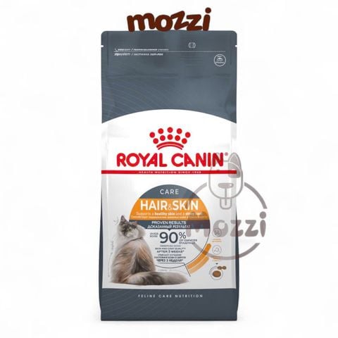  Thức ăn hạt Royal Canin Hair&Skin Care chăm sóc da lông cho mèo Hair Skin [400g - 2kg - 10kg] 