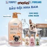  Sữa tắm Forcans Hàn Quốc Nha đam Chai 750ml cho chó lông ngắn, lông dài, chó con nhạy cảm 