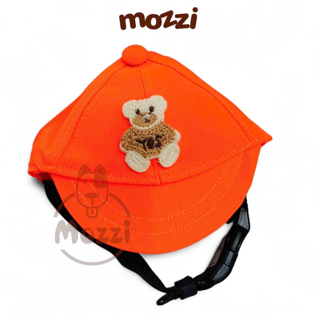 Nón kết vải kaki lưỡi trai cho chó mèo đủ màu