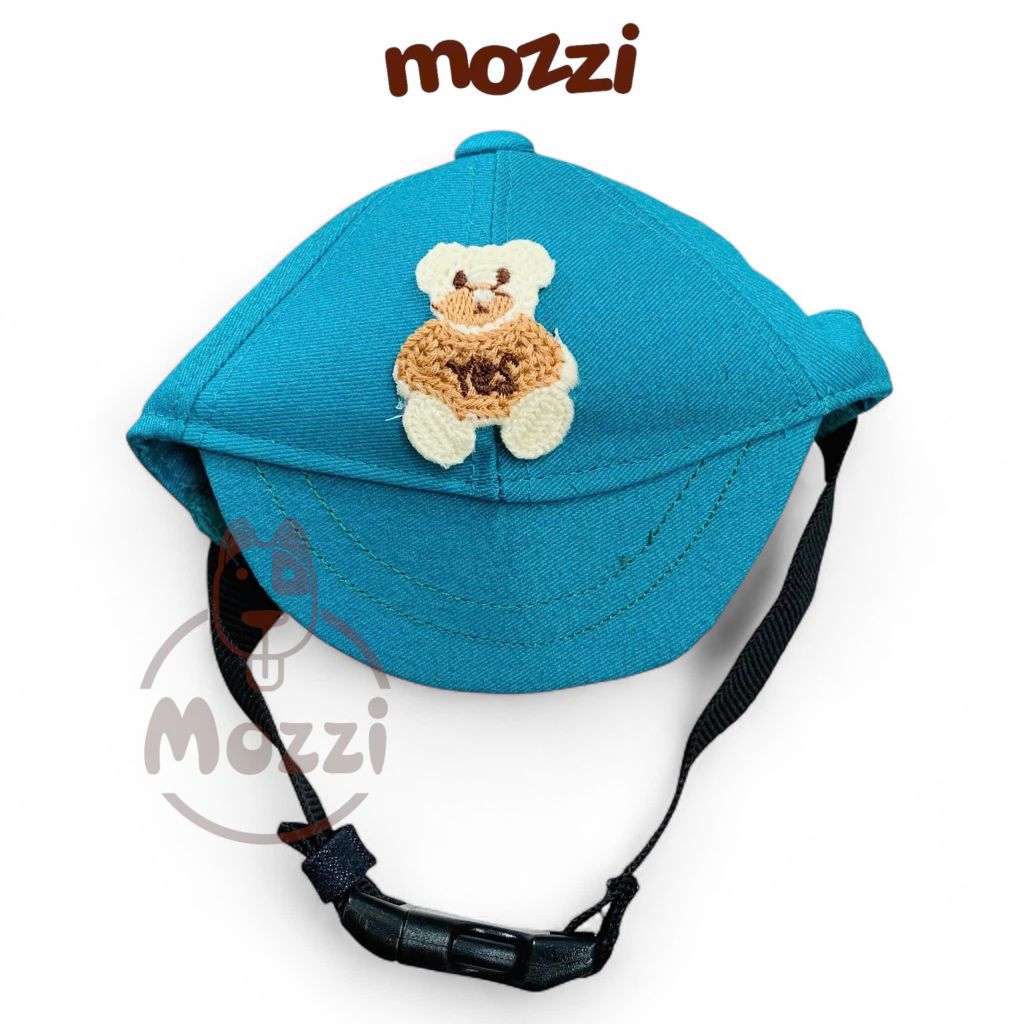 Nón kết vải kaki lưỡi trai cho chó mèo đủ màu