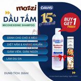  Sữa tắm DAVIS chăm sóc da dành cho chó mèo Chai 355ml 