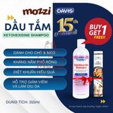  Sữa tắm DAVIS chăm sóc da dành cho chó mèo Chai 355ml 