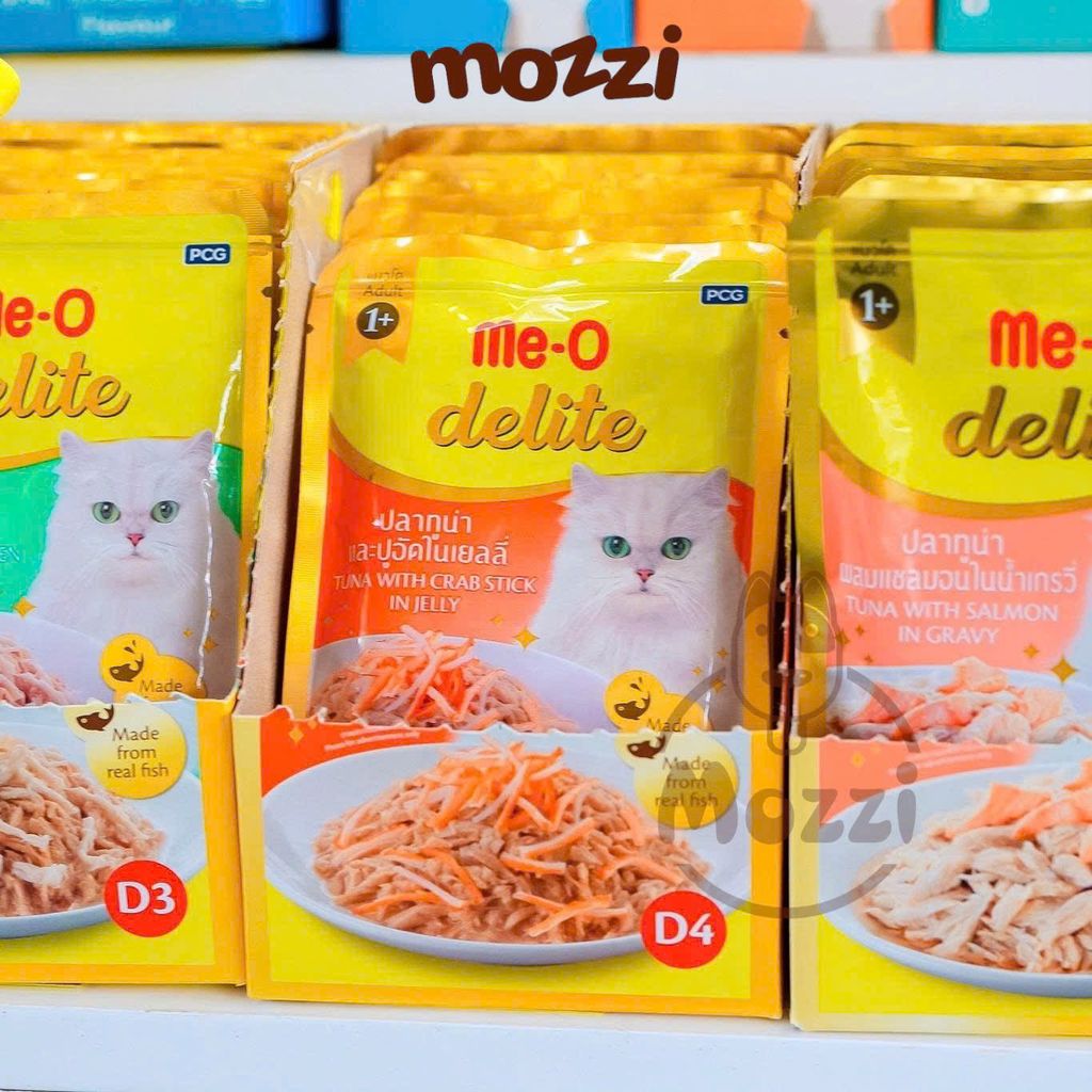 Pate cho mèo Me-o Delite Gói 70gr