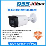  Camera thân HDCVI 2MP Full Color DAHUA DH-HAC-HFW1239TLMP-LED-S2 hàng chính hãng DSS Việt Nam 