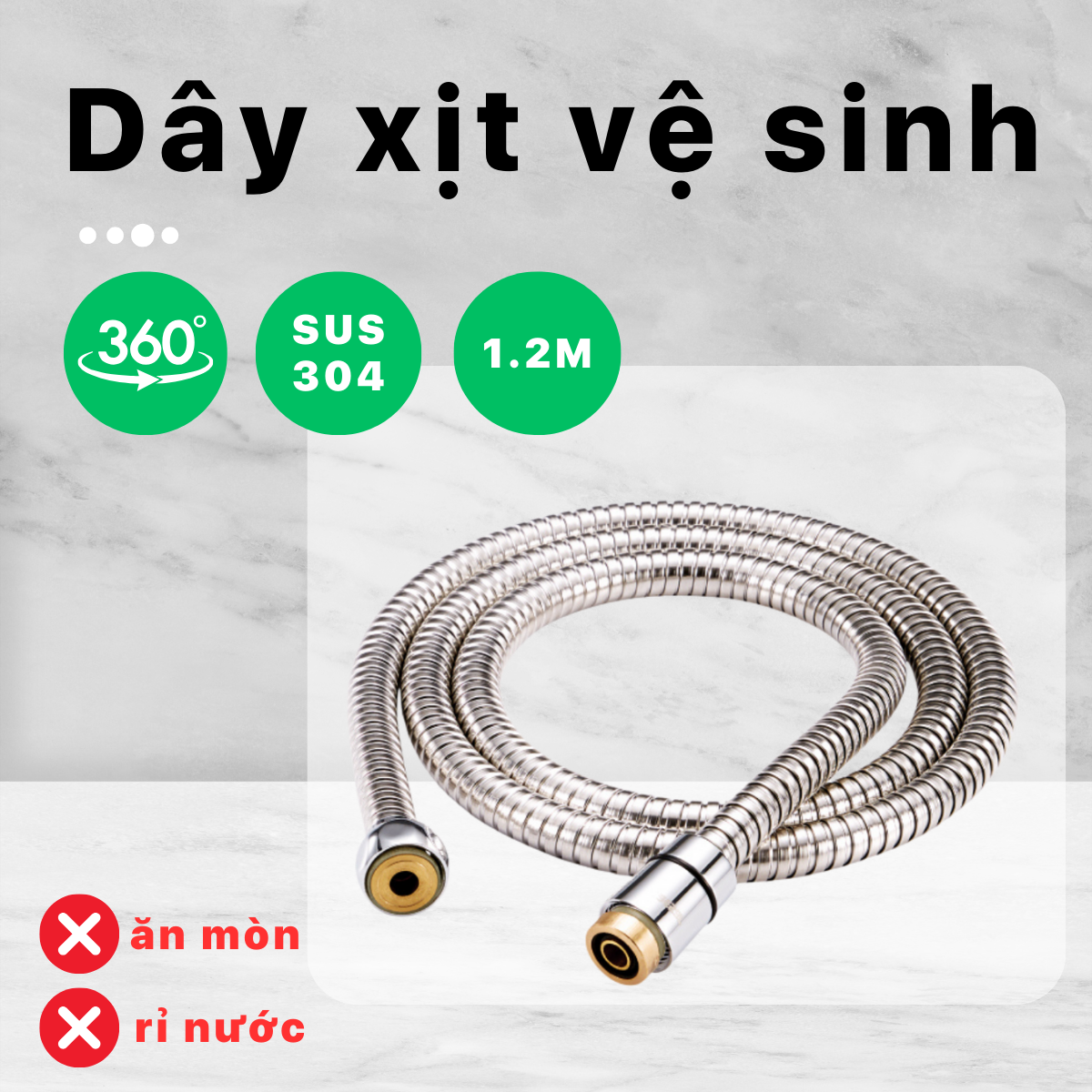  ESHOP_Dây xịt vệ sinh 1.2M 