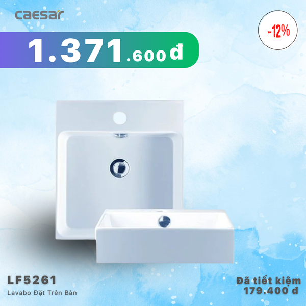  Khuyến mãi ưu đãi Lavabo - LF5261 