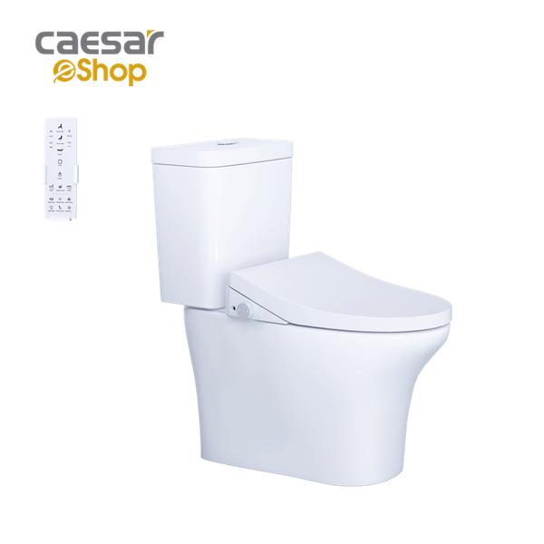  Bàn Cầu hai khối kết hợp nắp Thông Minh - CD1341 - TAF512H 