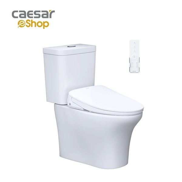  Bàn Cầu hai khối kết hợp nắp Thông Minh - CD1341 - TAF710H 