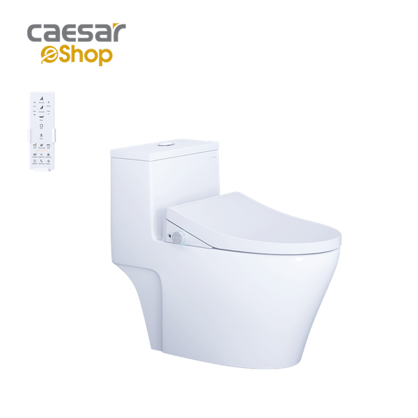 Bàn Cầu một khối kết hợp với nắp điện tử - C1356F + TAF512H
