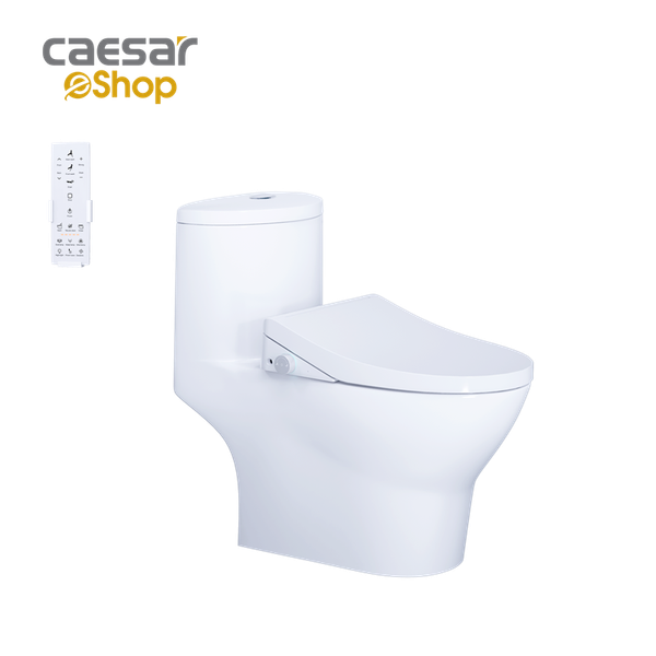Bàn Cầu một khối kết hợp với nắp điện tử - C1375F + TAF512H