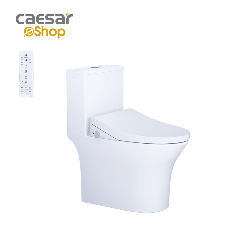  Bàn Cầu một khối kết hợp với nắp điện tử - C1391F + TAF512H 