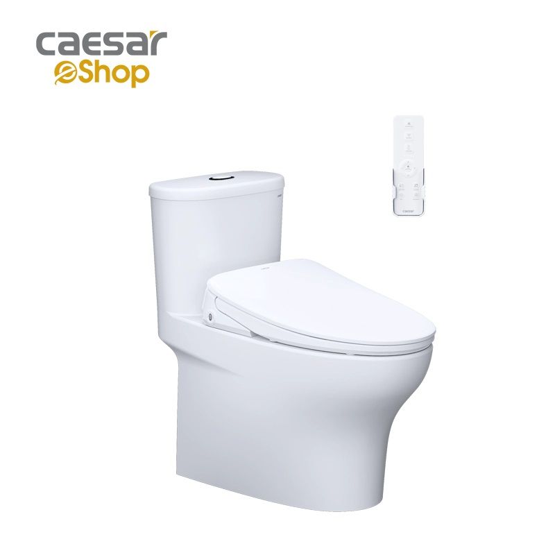  Bàn Cầu Một Khối kết hợp nắp điện tử - C1394F - TAF710H 