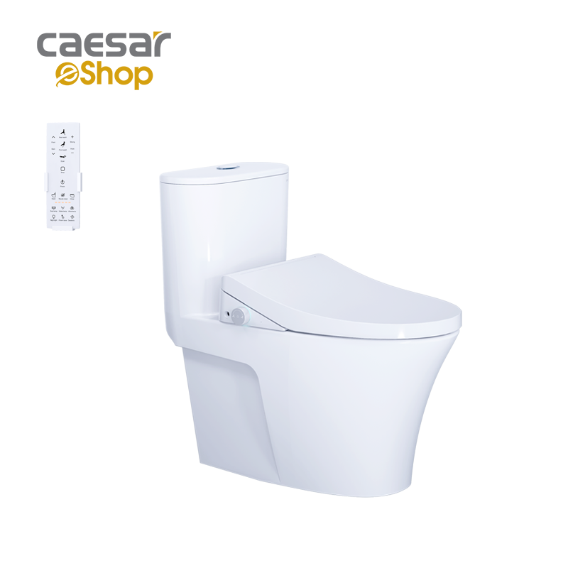  Bàn Cầu Một Khối kết hợp nắp điện tử - C1395F - TAF512H 