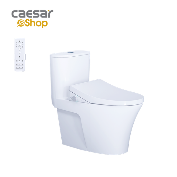 Bàn Cầu Một Khối kết hợp nắp điện tử - C1395F - TAF512H