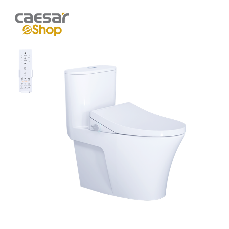  Bàn Cầu Một Khối kết hợp nắp điện tử - C1395F - TAF512H 