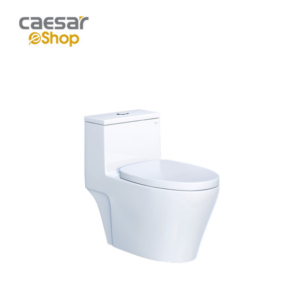 Bàn Cầu Một  Khối Nắp Êm - C1356