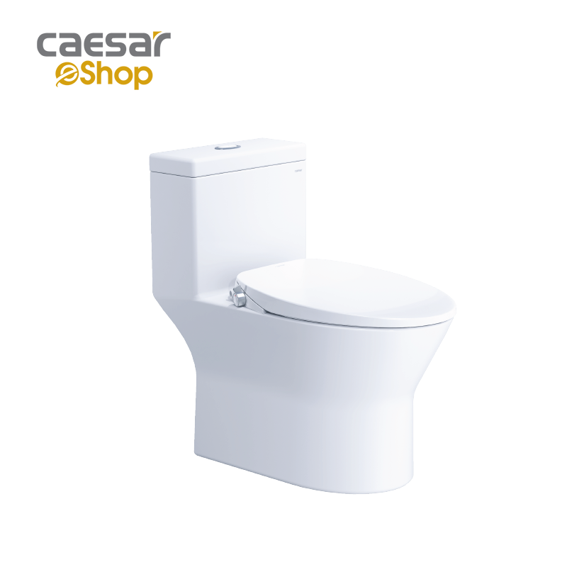  Bàn cầu một khối kết hợp nắp cơ  - C1374F - TAF060 